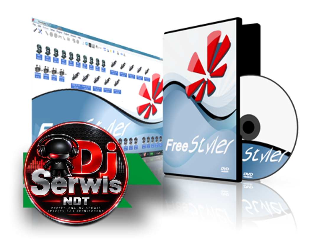 FreeStyler DMX — film DJ Serwis NDT